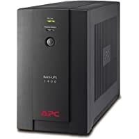 APC BX1400U-GR Back-UPS BX - Sistema de alimentación ininterrumpida SAI 1400VA (4 tomas &quot-Schuko&quot-- AVR- USB- software de…